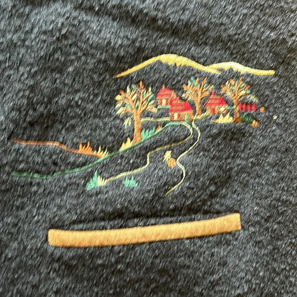 COPY - Wool vintage navy blue vest - Picture 2 of 6